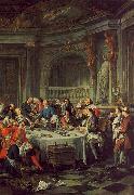Jean-Francois De Troy The Oyster Lunch Germany oil painting reproduction